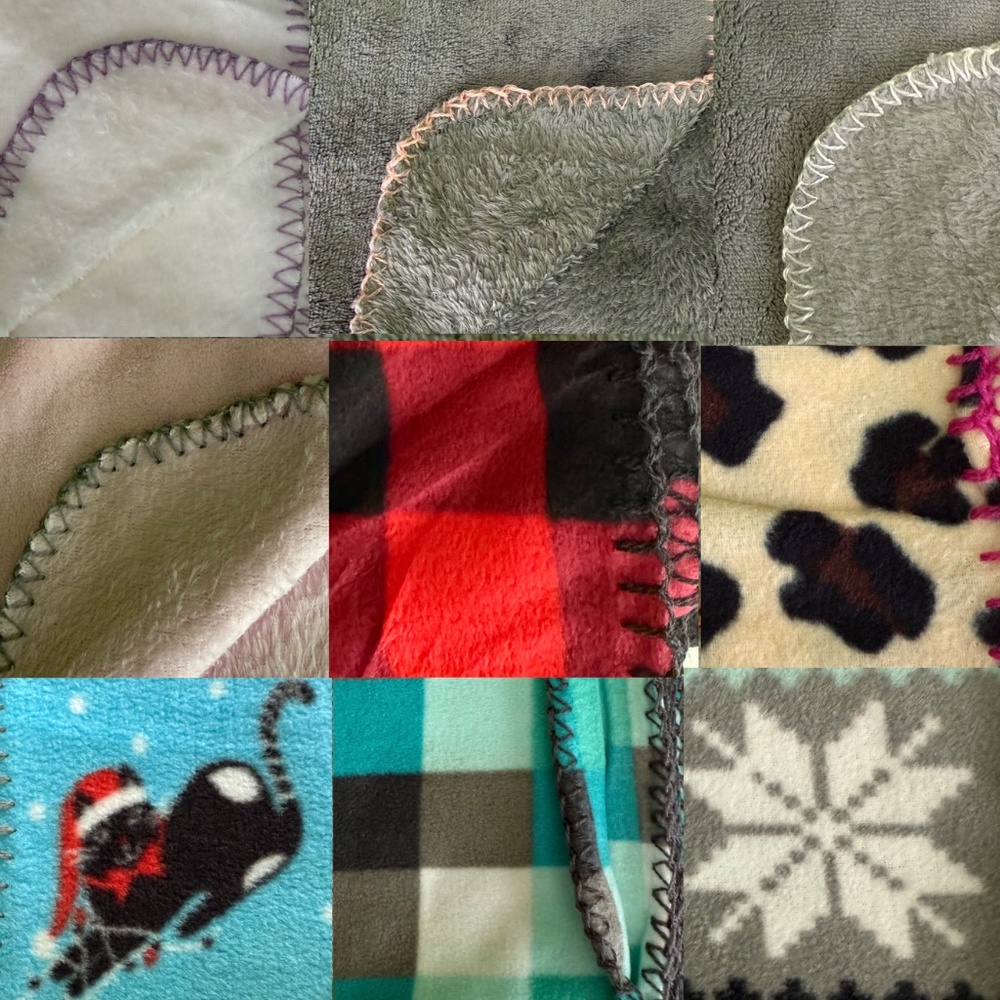 2-Piece Plush or Fleece Throw Blanket Set – Choose Any 2